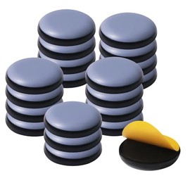 Furniture Sliders Pad，Appliance Sliders for Kitchen Appliances, Kitchen Appliance Sliders for Counter，Self Adhesive Small Appliance Slider (20, round20mm，3/4 in)