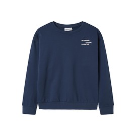 NAME IT Nkmorville LS RLX Sweat Bru Box, Blu (Insignia Blue), 134-140