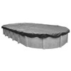 Robelle 18 x 33 ft Ultimate Charcoal Winter Oval Pool