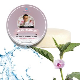 Solid Shampoo Bar for Hair Growth – Organic Shampoo and Conditioner Bar for Itchy Scalp, Shampoo Bar for Men & Women, Organic Bar Shampoo for Thinning Hair, Rough Hair, and Silky (Marshmallow)