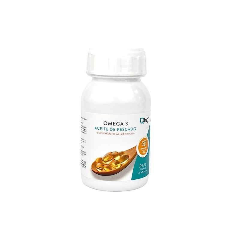 Omega 3 aceite de pescado 90 gelcaps 1480 mg c/u