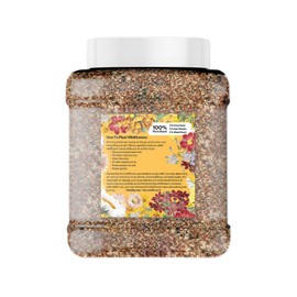 Wildflower Seed Mix 1LB Tub - Save The Bees Seed Mix, by GevaGrow | Bulk 300,000+ Seeds | Pollinator & Bee Attracting Flower Seeds Bulk for Planting in Pots & Outdoor Gardens | 1 Pound Tub