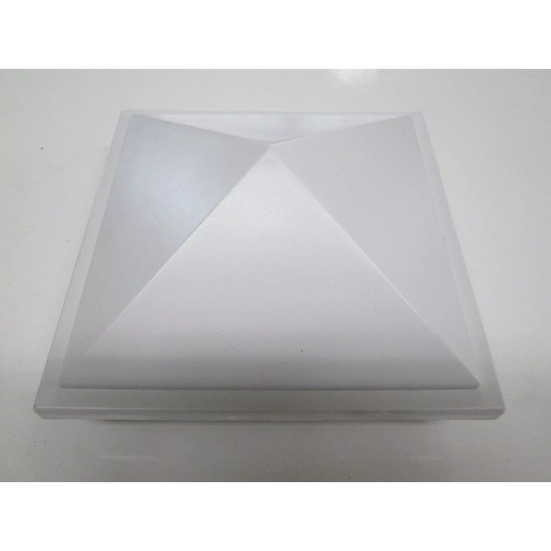 TREX WHITE 6 X 6 PYRAMID POST SLEEVE CAP 5.5