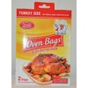 Home Select Big Check Oven Bags Turkey Size 2 Bags