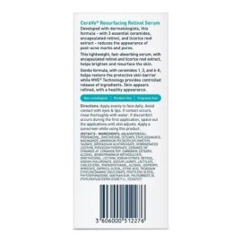 Crea CeraVe Resurfacing Retinol Serum Para Marcas De Acné 3 ml
