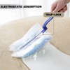 Faliuepe Disposable Dusters Refills 180 Heavy Duty Duster Refills Blue