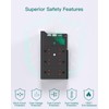 Multi Plug Outlet - Addtam Surge Protector Wall Mount with