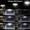 MDCMDCM Solar Motion Lights Outdoor - with 16.4ft Cable, 3000LM