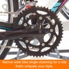 sourcing map 130BCD Bike Chainring Set 46T Round Narrow Wide