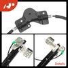 A-Premium Front Left Driver Side Electric Power Window Regulator Without