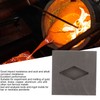 Graphite Crucible Rhombus Shape Metal Refining Scrap Melting Ingot 50