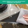BTIFU 10 Pcs Multipurpose Non Scratch Wire Dishcloth, Reusable Wire