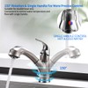 Kitchen Faucet with Sprayer, Brushed Nickel Kitchen Sink Faucet with