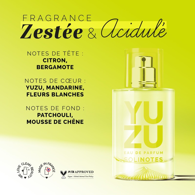 SOLINOTES Yuzu Perfume for Women - Eau De Parfum |