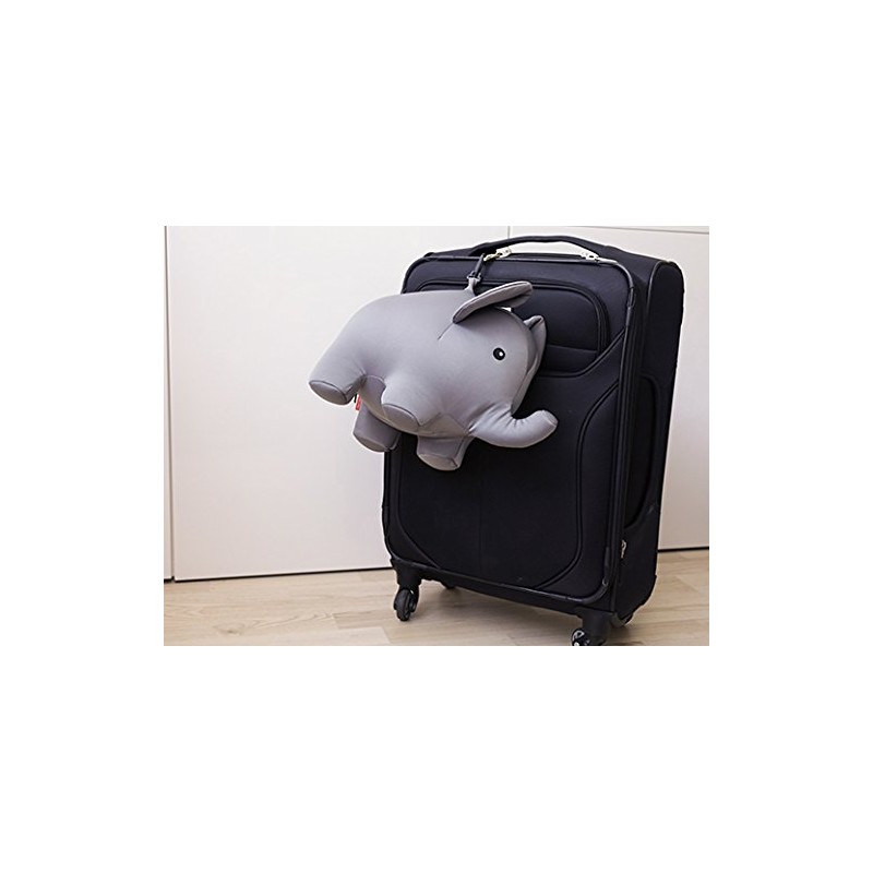 Zip & Flip Nackenkissen ELEFANT von Kikkerland Kuscheltier Kinder-Kissen Reise