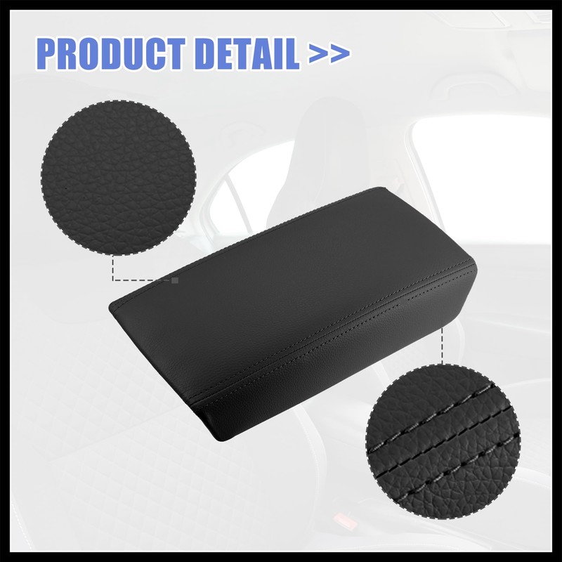 Hihaha Car Center Console Lid Armrest Seat Box Cover Protector