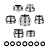 7 Piece Faucet Adapter Kits, Kitchen Brass Male & Female