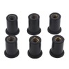 Rubber Nut M6, Tbest Rubber Nut M6, Kayak Well Nuts,