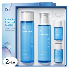 Dr. G Hydra Aqua Toner + Emulsion 2 types set, 2 sets / 닥터지 하이드라 아쿠아 토너 + 에멀전 2종 세트, 2세트