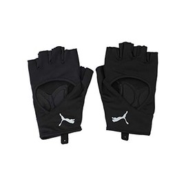 Puma TR ESS Gloves, 24 Spring and Summer Colors, Puma, Black, 01, Japan L (-), 24 Autumn Winter Colors Puma Black/Gray Violet (01)