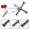 4 in 1 Cross Switch Key Wrench Universal Square Triangle