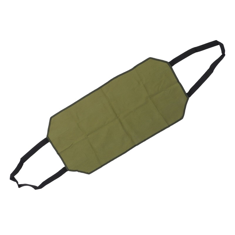 Large Canvas Firewood Carrier Log Bag Indoor Fireplace Log Carrier