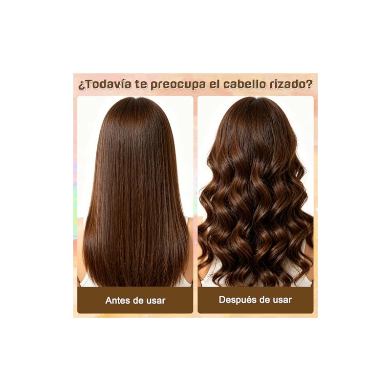 Rulos para Cabello Sin Calor Leopardo - Rizador de Cabello