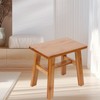 Multipurpose Small Bamboo Stool Low Stool Children Bench for Home