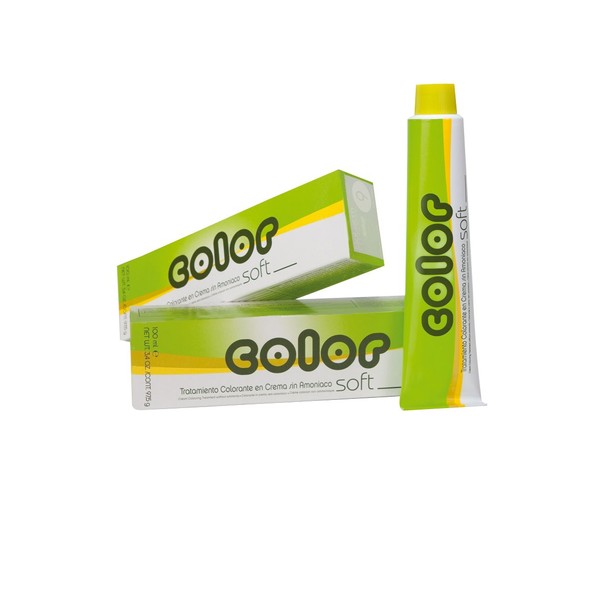 Salerm Color Soft Semi-permanent Cream 6.4 Coppery Dark Blonde 3.4 Oz