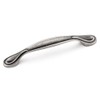 Laurey 24206 Cabinet Hardware 96MM Teardrop Pull, Antique Pewter