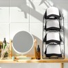 Zonon 4 Tier Hat Display Stand Wire Countertop Hat Display