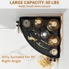 JUYSON Shower Caddy Corner Shelves for Inside Shower No Drilling,