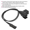 U94 PTT Cable Plug Headset Adapter Fit for Motorola P6600/6620/XPR3300