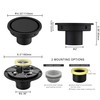 Orhemus 4 Inch Round Design Tile-in Shower Drain with Adjustable