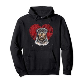 Love Rottweiler Pullover Hoodie