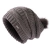 TOP-EX 100% Merino Wool Hat for Women - Warm Winter