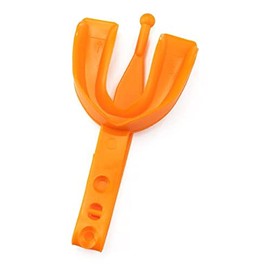 MOUTH GUARD-YOUTH WITH STRAP-ORANGE