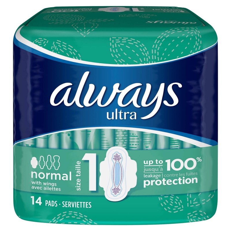 Always Ultra Normal Binden (mit Flügeln) Größe: 1, 8er Pack