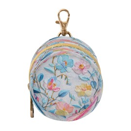 Delicado estampado de flores colorido para chupetes recién nacidos con cierre y clip para cambiar, accesorios de viaje para chupones