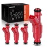 A-Premium 12 Holes 4Pcs Fuel Injectors Compatible with Hyundai Elantra