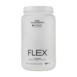 LTH Flex Whey Protein Isolate - Trusted by Life Time Fitness Members - Lactose-Free Protein Powder - for Post-Workout Recovery - Low Fat, No Sugar & Low Carb - Chocolate, 30 Servings