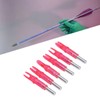 6Pcs Lighted Arrow Nocks High Visibility High Light Transmittance Waterproof