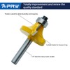 APRW Router Bits Set,24pcs Carbide Router Bit Set 1/4 Shank,Router