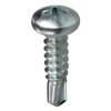 L.H. Dottie TEKPH101 Self Drilling Screw, Pan Head, Phillips, 10