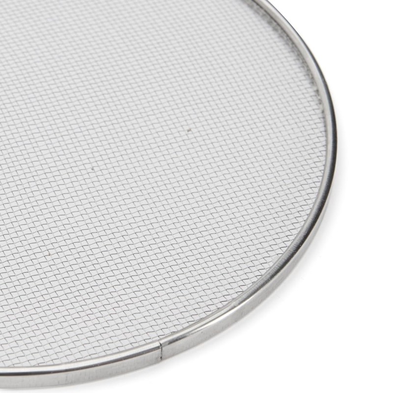 De Buyer - Edelstahlsieb mit 4 auswechselbaren Siebeinsätzen (3mm/ 2mm/