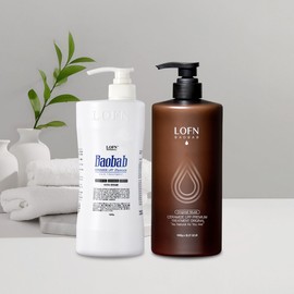 Ropen Lofen Baobab Ceramide LPP Premium Hair Treatment Original 1000g + (Choose One of 3 Scents)