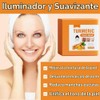 Bluemega Jabón de Cúrcuma en Pastilla Natural para Cara y