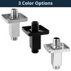 Straight Shower Arm with Flange, Ceiling Mount 3 Inches Rain