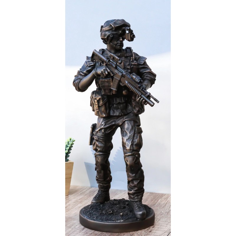 Ebros Large US Military Special Operations Covert Night Mission Soldier