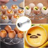 WUBAYI Egg Topper Stainless Steel - Egg Cracker for Boiled